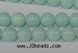 CTU2566 15.5 inches 10mm round synthetic turquoise beads