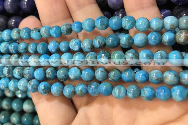 CTU3016 15.5 inches 6mm round South African turquoise beads