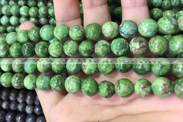 CTU3033 15.5 inches 10mm round South African turquoise beads