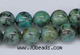 CTU429 15.5 inches 12mm round African turquoise beads wholesale