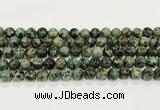 CTU513 15.5 inches 10mm round African turquoise beads wholesale