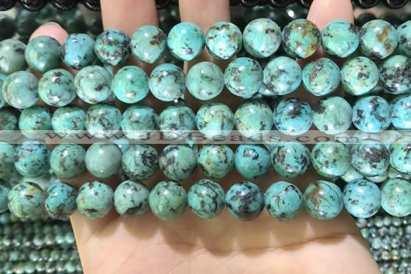 CTU573 15.5 inches 10mm round african turquoise beads wholesale