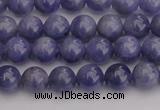 CTZ502 15.5 inches 7mm round natural tanzanite gemstone beads