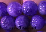 CTZ515 15.5 inches 8mm round natural tanzanite gemstone beads