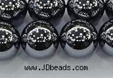 CTZ606 15.5 inches 16mm round terahertz beads wholesale