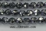 CTZ630 15.5 inches 4mm faceted nuggets terahertz beads wholesale