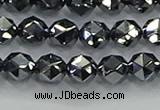 CTZ631 15.5 inches 6mm faceted nuggets terahertz beads wholesale