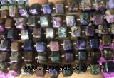 CUBS29 15 inches 8*8mm faceted cube pietersite gemstone beads