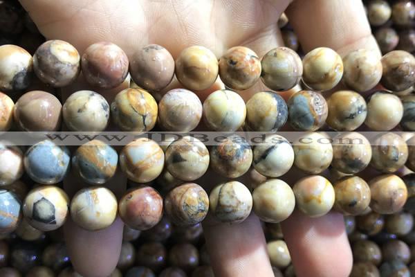 CVJ04 15.5 inches 10mm round venus jasper beads wholesale