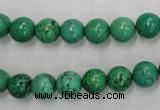 CWB567 15.5 inches 8mm round howlite turquoise beads wholesale