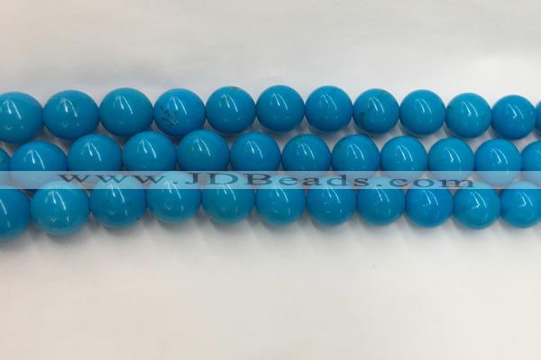 CWB860 15.5 inches 10mm round howlite turquoise beads wholesale