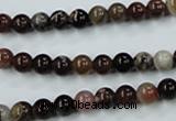 CWJ201 15.5 inches 6mm round wood jasper gemstone beads wholesale