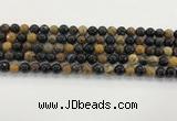 CWJ581 15.5 inches 7mm round wooden jasper beads wholesale