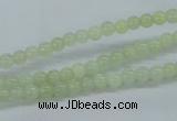 CXJ01 15.5 inches 4mm round New jade gemstone beads wholesale