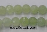 CXJ103 15.5 inches 10mm faceted round New jade beads wholesale