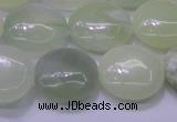 CXJ226 15.5 inches 18mm flat round New jade beads wholesale