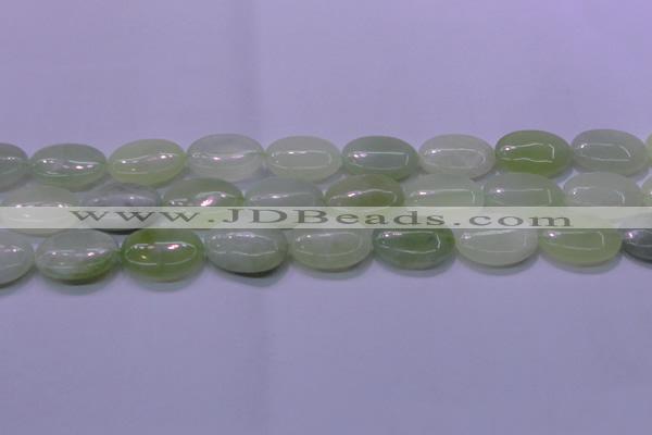 CXJ233 15.5 inches 18*25mm oval New jade beads wholesale