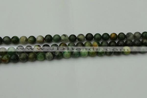 CXJ402 15.5 inches 8mm round Xinjiang jade beads wholesale