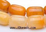 CYJ36 10*14mm egg-shaped yellow jade gemstone beads Wholesale