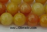 CYJ624 15.5 inches 12mm round yellow jade beads wholesale