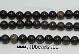 CZJ01 16 inches 4mm round zebra jasper gemstone beads Wholesale