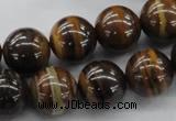 CZJ173 15.5 inches 14mm round iron zebra jasper beads wholesale