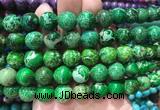 DEBS04 15 inches 12mm round sea sediment Jasper beads wholesale