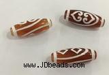 DZI423 10*28mm drum tibetan agate dzi beads wholesale