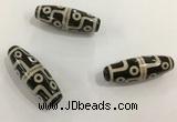 DZI476 10*30mm drum tibetan agate dzi beads wholesale