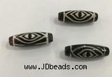 DZI480 10*30mm drum tibetan agate dzi beads wholesale