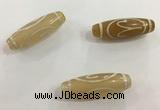 DZI503 10*30mm drum tibetan agate dzi beads wholesale