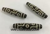 DZI542 13*55mm - 13*58mm drum tibetan agate dzi beads wholesale