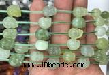 FGBS112 15 inches 10mm carved skull new jade beads wholesale