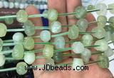 FGBS85 15 inches 10mm carved skull new jade beads wholesale