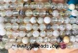 FLBS01 15 inches 6mm round feather fluorite beads wholesale