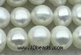 FWP42 14.5 inches 5.5mm - 6mm potato white freshwater pearl strands