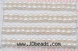 FWP455 half-drilled 5.5-6mm bread freshwater pearl beads