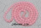 GMN03 Hand-knotted 8mm candy jade 108 beads mala necklaces