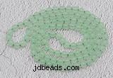 GMN14 Hand-knotted 8mm candy jade 108 beads mala necklaces