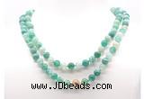 GMN8008 18 - 36 inches 8mm, 10mm green banded agate 54, 108 beads mala necklaces