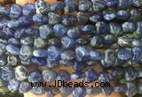 HGBS12 15 inches 12mm heart sodalite gemstone beads wholesale