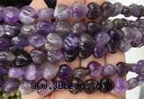 HGBS67 15 inches 10mm heart amethyst gemstone beads wholesale