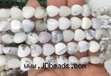 HGBS74 15 inches 10mm heart tree opal gemstone beads wholesale