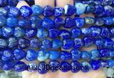 HGBS75 15 inches 10mm heart lapis lazuli gemstone beads wholesale