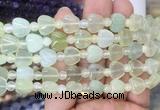 HGBS79 15 inches 10mm heart new jade gemstone beads wholesale