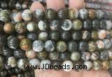 HJBS03 15 inches 10mm round bumblebee jasper beads wholesale