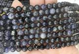 ILBS01 15 inches 6mm round iolite gemstone beads wholesale