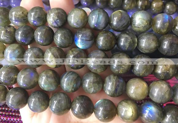 LBBS04 15 inches 12mm round natural labradorite beads wholesale