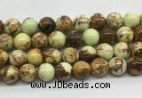 LEBS04 15 inches 10mm round lemon turquoise beads wholesale