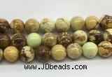 LEBS05 15 inches 12mm round lemon turquoise beads wholesale